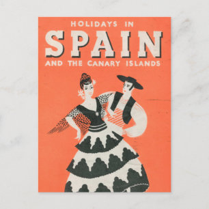 ヴィンテージスペインの旅行はがき ポストカード