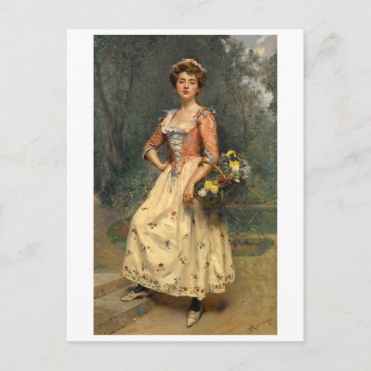 ヴィンテージスペインの芸術 シーズンポストカード (正面)