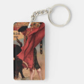 ヴィンテージスペインの闘牛キーチェーン キーホルダー (裏面)