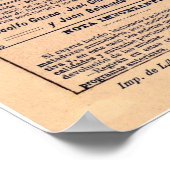 ヴィンテージスペインの闘牛旅行ポスター ポスター (角)