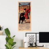 ヴィンテージスペインの闘牛旅行ポスター ポスター (ホームオフィス)