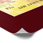 ヴィンテージスペインダンサー旅行ポスター ポスター (角)