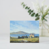 ヴィンテージスペインビルバ絵画オトラベルズ ポストカード (スタンド正面)