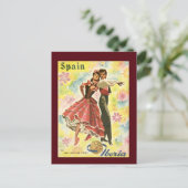 ヴィンテージスペイン旅行はがき ポストカード (スタンド正面)