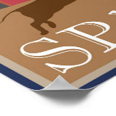 ヴィンテージスペイン旅行観光ポスター ポスター (角)