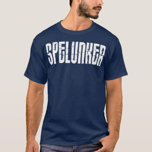 ヴィンテージスペランカースペランキングカービングメンズウィメンズ Tシャツ
