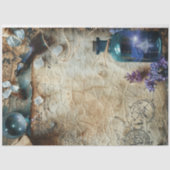 ヴィンテージスペルボトル切り離しプリント 薄葉紙 (正面)