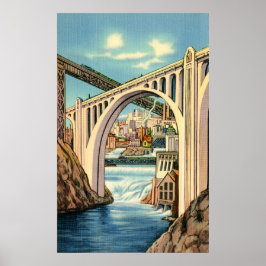 ヴィンテージスポケネポスター ポスター