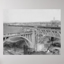 ヴィンテージスポケーン鉄道ポスター