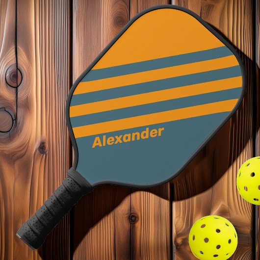 ヴィンテージスポストライプートサンシャイン名 ピックルボールラケット