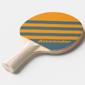 ヴィンテージスポストライプートサンシャイン名 卓球ラケット (正面アングル)