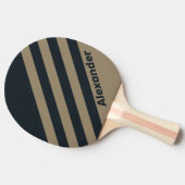 ヴィンテージスポストライプート砂漠の名前 卓球ラケット (横)