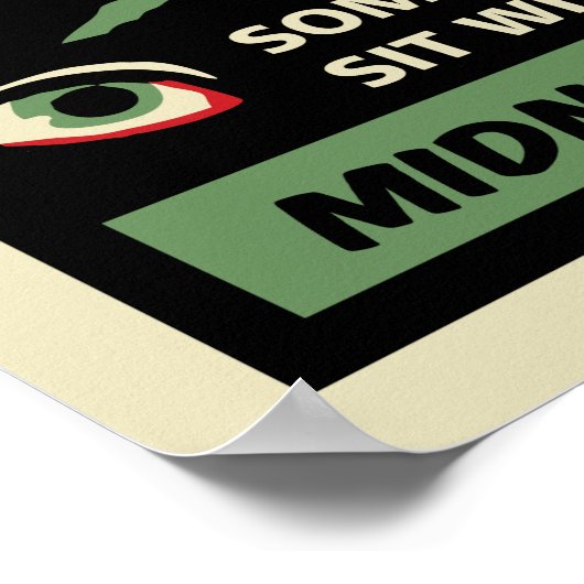 ヴィンテージスポックショーポスター – 不機嫌ドクター ポスター (角)