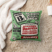 ヴィンテージスポックショーポスター – 13日金曜日！ クッション (ブランケット)