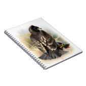 ヴィンテージスポッテッドイーグルノートブック ノートブック (右側)