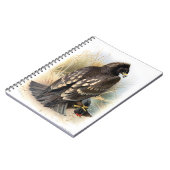 ヴィンテージスポッテッドイーグルノートブック ノートブック (左側)