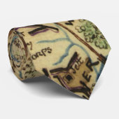 ヴィンテージスポルシルヴァニア・バージニア南北戦争地図(1865) ネクタイ (ロール)