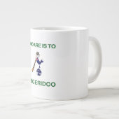 ヴィンテージスポーツの「エンブレム」とDidgeridoo Moti ジャンボコーヒーマグカップ (正面右)