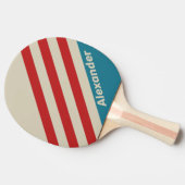 ヴィンテージスポーツアクアサーフストライプサーフの名前 卓球ラケット (横)