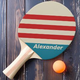 ヴィンテージスポーツアクアサーフストライプサーフの名前 卓球ラケット