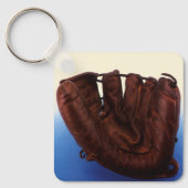 ヴィンテージスポーツアンティークレザー野球手袋 キーホルダー (正面)