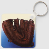 ヴィンテージスポーツアンティークレザー野球手袋 キーホルダー (裏面)