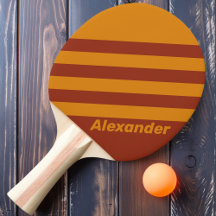 ヴィンテージスポーツオレンジラストデュアルストライプ（名前あり）