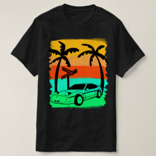 ヴィンテージスポーツカービーチフロント電気シャツ Tシャツ
