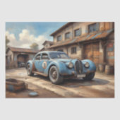 ヴィンテージスポーツカー&ガレージデクページ 薄葉紙 (正面)