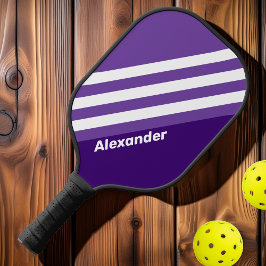 ヴィンテージスポーツグラフェネストライプングローブ名 ピックルボールラケット