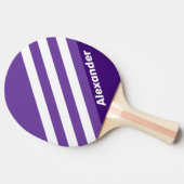 ヴィンテージスポーツグラフェネストライプングローブ名 卓球ラケット (横)