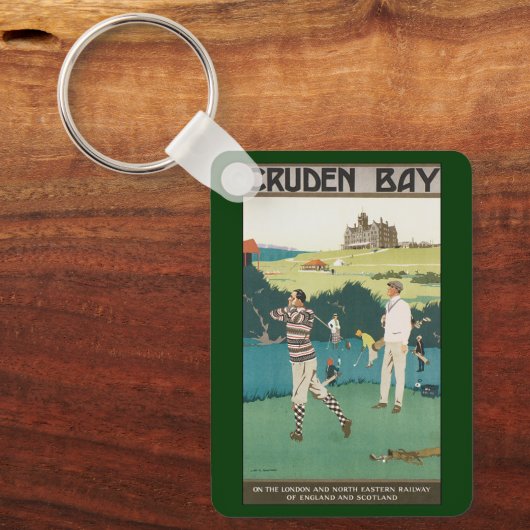 ヴィンテージスポーツゴルフinスコットランド,ゴルファーズゴルフ キーホルダー (正面)