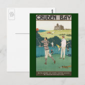 ヴィンテージスポーツゴルフinスコットランド，ゴルファーズゴルフ ポストカード (正面/裏面)