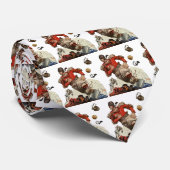 ヴィンテージスポーツサッカークォーターバックランニングプレイヤー ネクタイ (ロール)