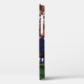 ヴィンテージスポーツサッカー選手クォーターバックinゲーム Case-Mate iPhoneケース (裏面 / 左)