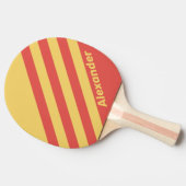 ヴィンテージスポーツサーフサンセットデストライプュアル名 卓球ラケット (横)