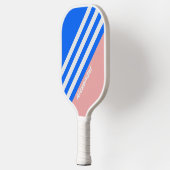 ヴィンテージスポーツシーストライプキス名 ピックルボールラケット (左)
