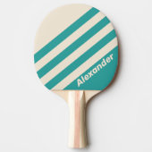 ヴィンテージスポーツシーストライプブリーズ名 卓球ラケット (正面)
