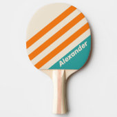 ヴィンテージスポーツシーブリーズビーベストライプスの名前 卓球ラケット (正面)