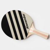 ヴィンテージスポーツストライプアラバスター名 卓球ラケット (横)