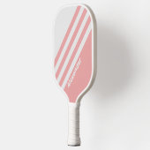 ヴィンテージスポーツストライプキス名 ピックルボールラケット (左)