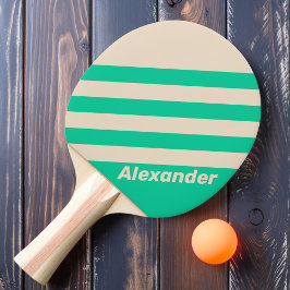 ヴィンテージスポーツストライプミントの名前 卓球ラケット