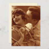 ヴィンテージスポーツテニス、愛とロマンス (正面/裏面)