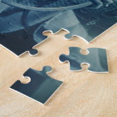 ヴィンテージスポーツテニス、愛とロマンス ジグソーパズル (側面)