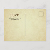 ヴィンテージスポーツバスケットボール第1期パーティー インビテーションポストカード (裏面)