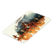 ヴィンテージスポーツバスケットボール，バスケットボール選手 マグネット (左側)