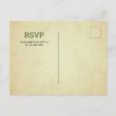 ヴィンテージスポーツフットボール1位の誕生日パーティー インビテーションポストカード (裏面)