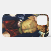 ヴィンテージスポーツボクシングボクサー離れ・ザ・リングや輪 Case-Mate iPhoneケース (裏面 (横))