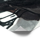 ヴィンテージスポーツボクシング、ボクサーがリングや輪で戦う ポスター (角)