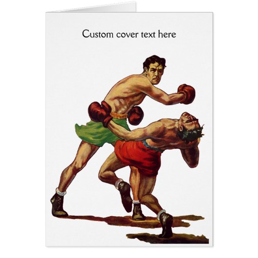 ヴィンテージスポーツボクシング、ボクサーたちの戦い (正面)